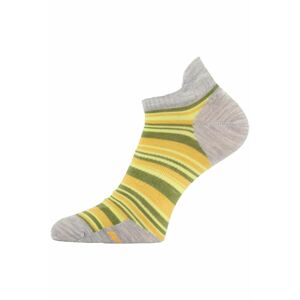 Lasting WWS 806 žlté vlnené ponožky Veľkosť: (38-41) M ponožky