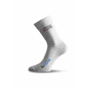 Lasting XOL 800 šedá turistická ponožka Veľkosť: (42-45) L ponožky