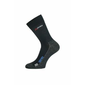 Lasting XOL 900 čierna turistická ponožka Veľkosť: (38-41) M ponožky
